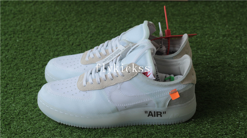 Update Version Off White X Nike Air Froce 1